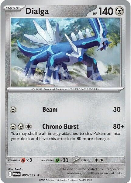 Image for Dialga (095/132) (ME01: Mega Evolution) - Pokemon