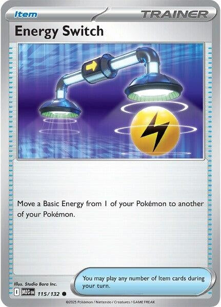 Image for Energy Switch (115/132) (ME01: Mega Evolution) - Pokemon