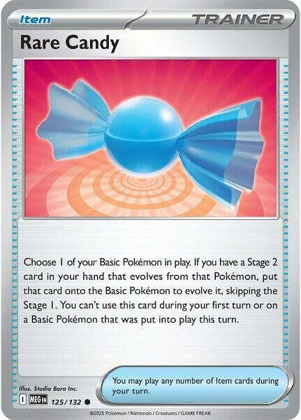 Image for Rare Candy (125/132) (ME01: Mega Evolution) - Pokemon