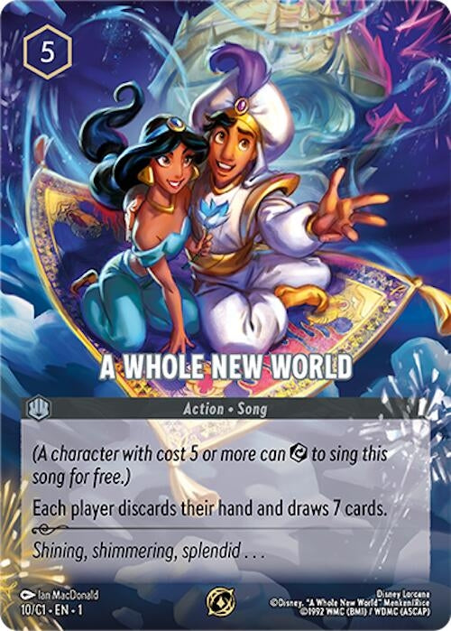 Image for A Whole New World (10) - Disney Lorcana