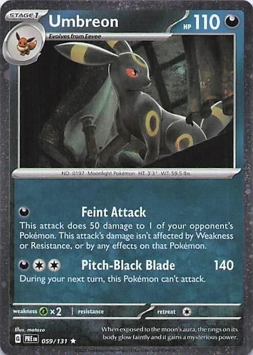 Image for Umbreon - 059 (Cosmos Holo) (059/131) (Miscellaneous Cards & Products) - Pokemon