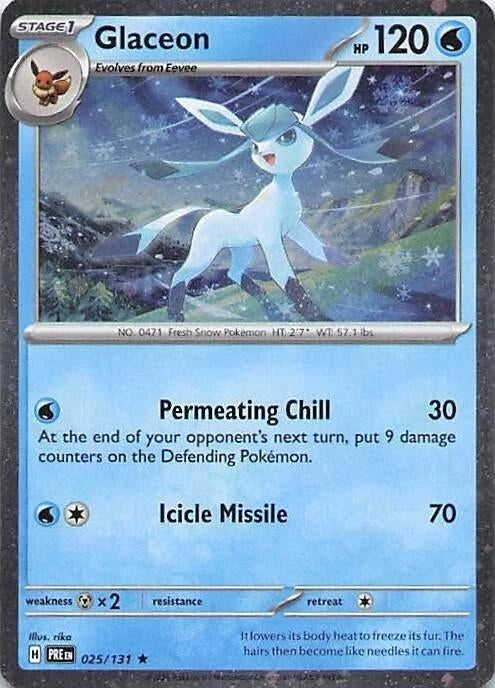 Image for Glaceon - 025/131 (Cosmos Holo) (025/131) (Miscellaneous Cards & Products) - Pokemon