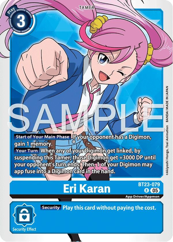 Image for Eri Karan (BT23-079 R) (Hackers' Slumber) - Digimon Card Game