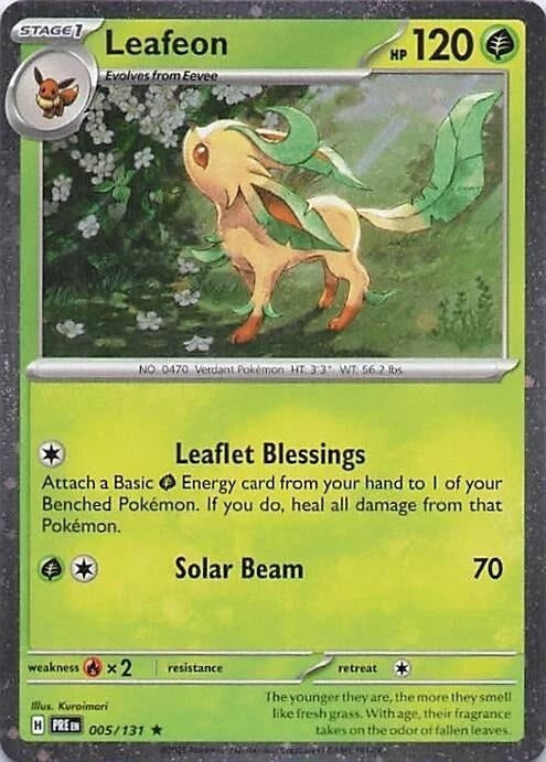 Image for Leafeon - 005/131 (Cosmos Holo) (005/131) (Miscellaneous Cards & Products) - Pokemon