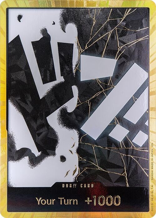 Image for DON!! Card (Teach) (Gold) (Premium Booster -The Best- Vol. 2) - One Piece Card Game