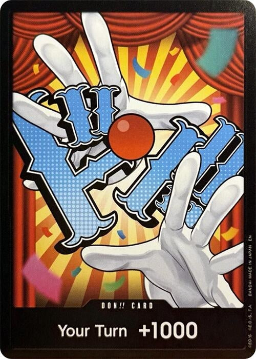 Image for DON!! Card (Buggy) (Premium Booster -The Best- Vol. 2) - One Piece Card Game