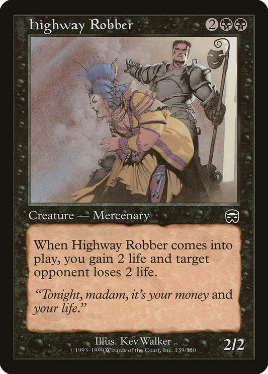 Image for Highway Robber (139) (Mercadian Masques) - Magic: The Gathering