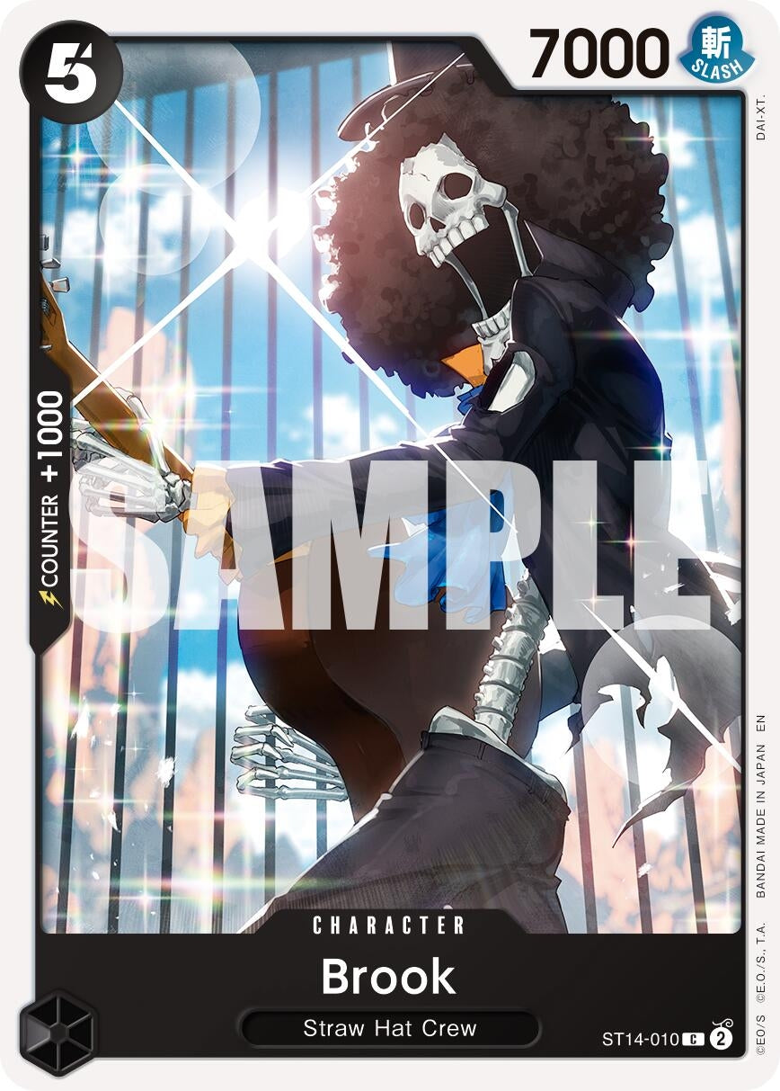 Image for Brook - ST14-010 (Reprint) (ST14-010) (Premium Booster -The Best- Vol. 2) - One Piece Card Game