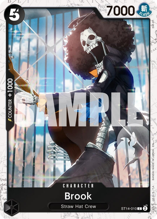 Image for Brook - ST14-010 (Pirate Foil) (ST14-010) (Premium Booster -The Best- Vol. 2) - One Piece Card Game