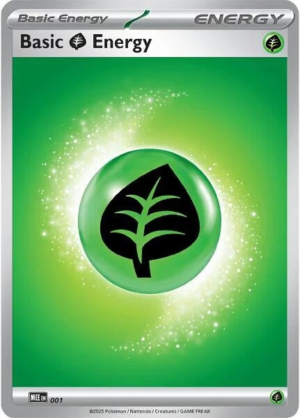 Image for Basic Grass Energy - 001 (1) (MEE: Mega Evolution Energies) - Pokemon