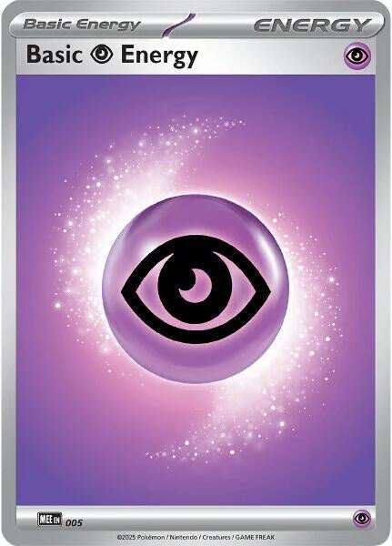Image for Basic Psychic Energy - 005 (5) (MEE: Mega Evolution Energies) - Pokemon