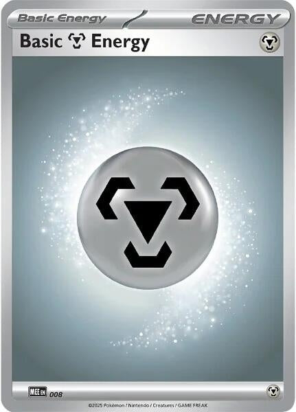 Image for Basic Metal Energy - 008 (8) (MEE: Mega Evolution Energies) - Pokemon