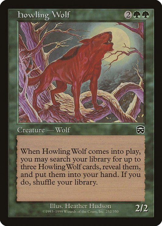 Image for Howling Wolf (252) (Mercadian Masques) - Magic: The Gathering