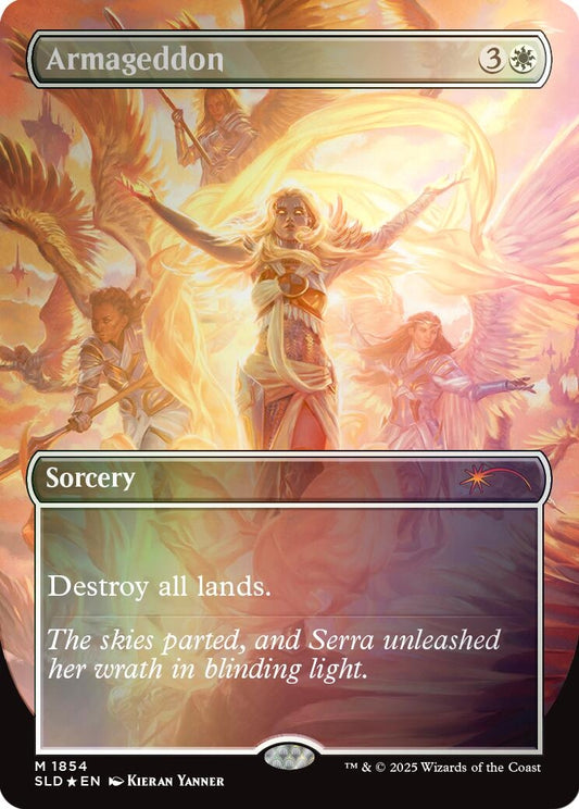 Image for Armageddon (Rainbow Foil) (1854) (Secret Lair Drop Series) - Magic: The Gathering