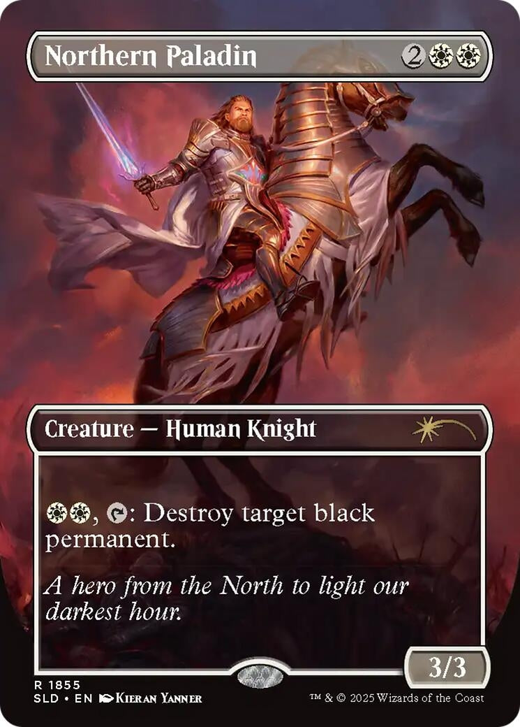 Image for Northern Paladin (1855) (Secret Lair Drop Series) - Magic: The Gathering