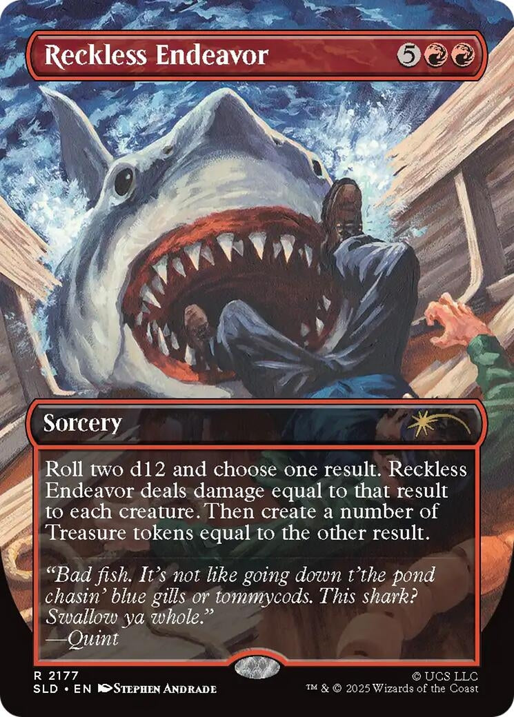 Image for Reckless Endeavor (2177) (Secret Lair Drop Series) - Magic: The Gathering