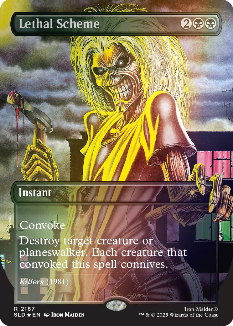 Image for Lethal Scheme (Rainbow Foil) (2187) (Secret Lair Drop Series) - Magic: The Gathering