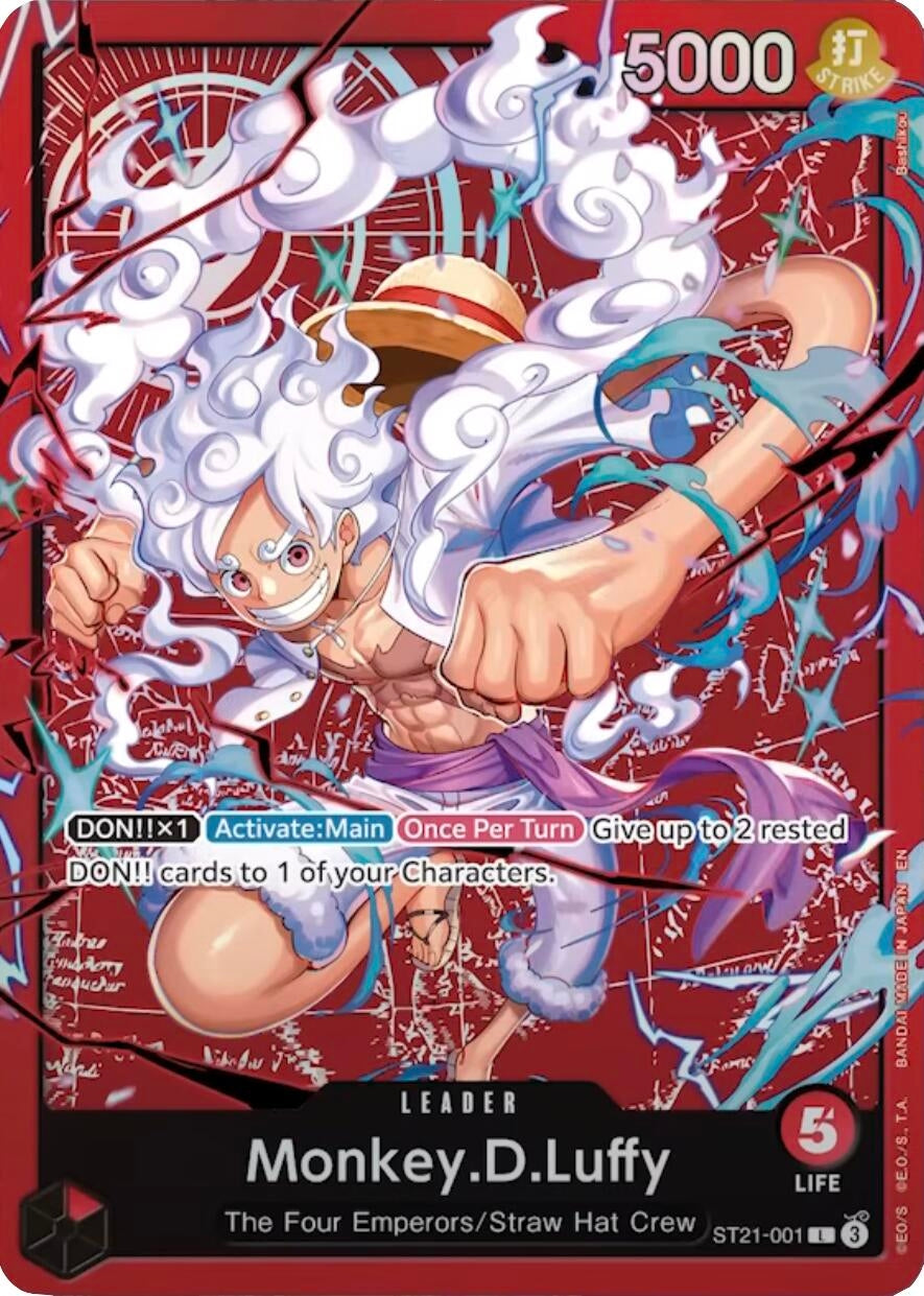 Image for Monkey.D.Luffy - ST21-001 (Luffy Deck) (ST21-001) (Learn Together Deck Set) - One Piece Card Game
