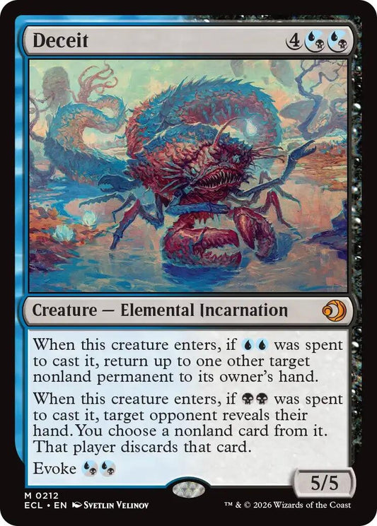 Image for Deceit (212) (Lorwyn Eclipsed) - Magic: The Gathering