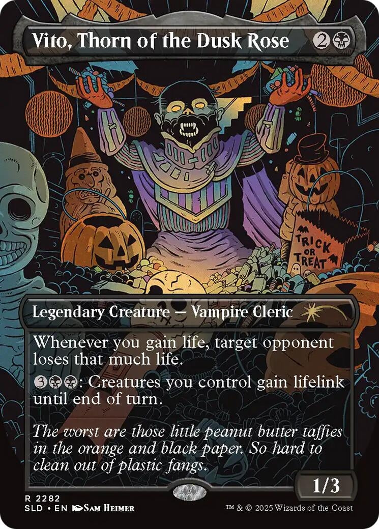 Image for Vito, Thorn of the Dusk Rose (2282) (Secret Lair Drop Series) - Magic: The Gathering