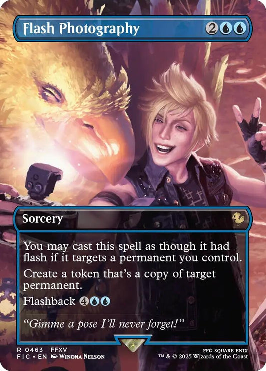 Image for Flash Photography (Borderless) (463) (Commander: FINAL FANTASY) - Magic: The Gathering