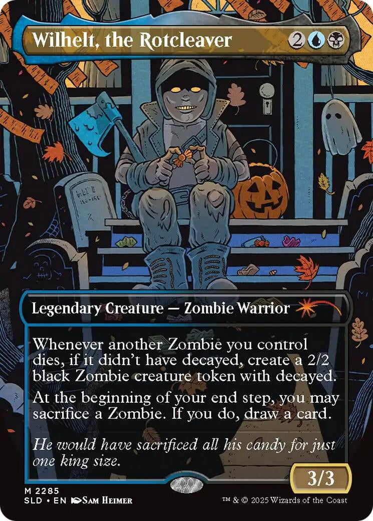 Image for Wilhelt, the Rotcleaver (2285) (Secret Lair Drop Series) - Magic: The Gathering