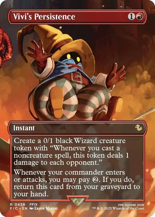 Image for Vivi's Persistence (Borderless) (458) (Commander: FINAL FANTASY) - Magic: The Gathering