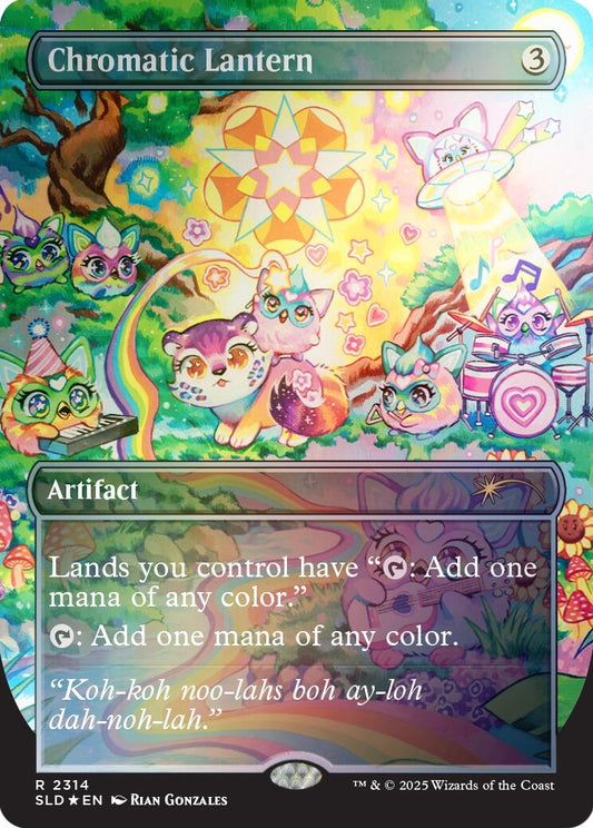 Image for Chromatic Lantern (2314) (Rainbow Foil) (2314) (Secret Lair Drop Series) - Magic: The Gathering