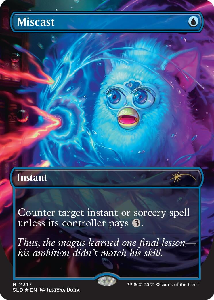 Image for Miscast (Rainbow Foil) (2317) (Secret Lair Drop Series) - Magic: The Gathering
