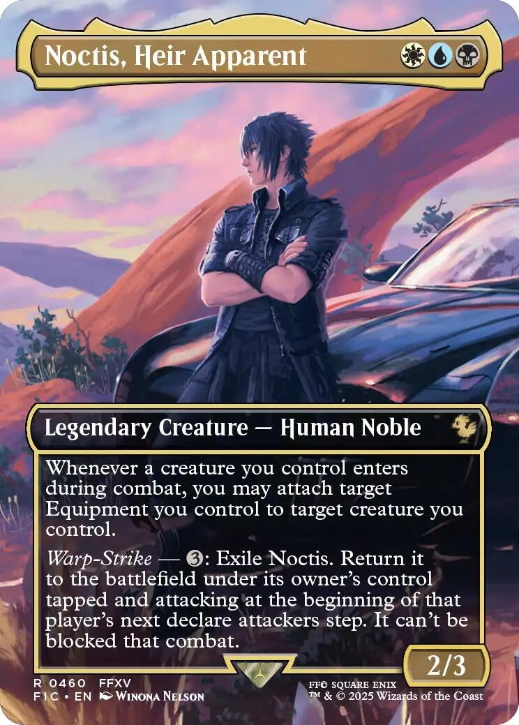 Image for Noctis, Heir Apparent (460) (Commander: FINAL FANTASY) - Magic: The Gathering