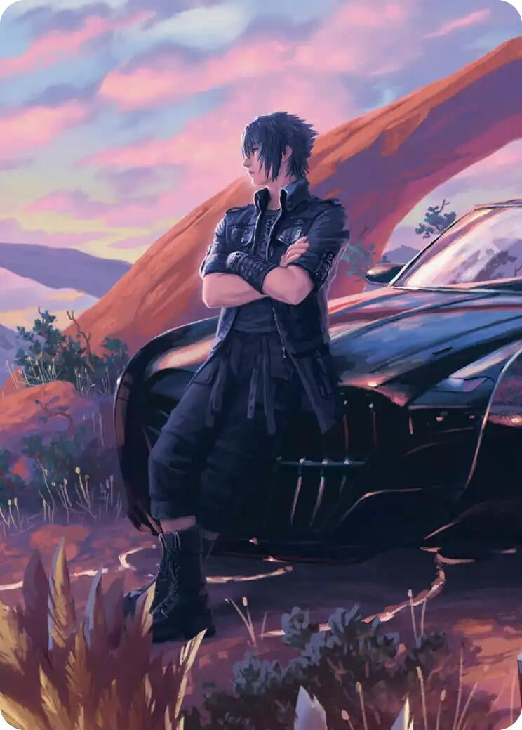 Image for Noctis, Heir Apparent Scene Art Card (19) (Art Series: FINAL FANTASY) - Magic: The Gathering