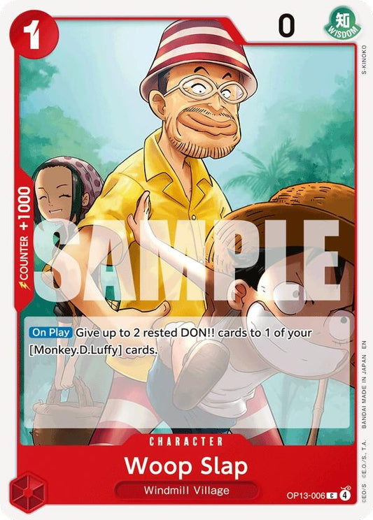 Image for Woop Slap (OP13-006) (Carrying On His Will) - One Piece Card Game