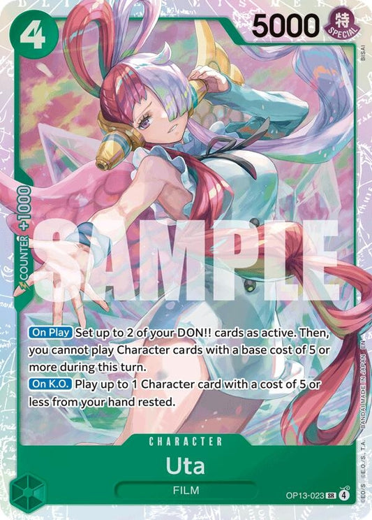 Image for Uta (OP13-023) (Carrying On His Will) - One Piece Card Game