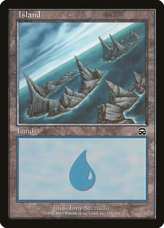 Image for Island (338) (338) (Mercadian Masques) - Magic: The Gathering