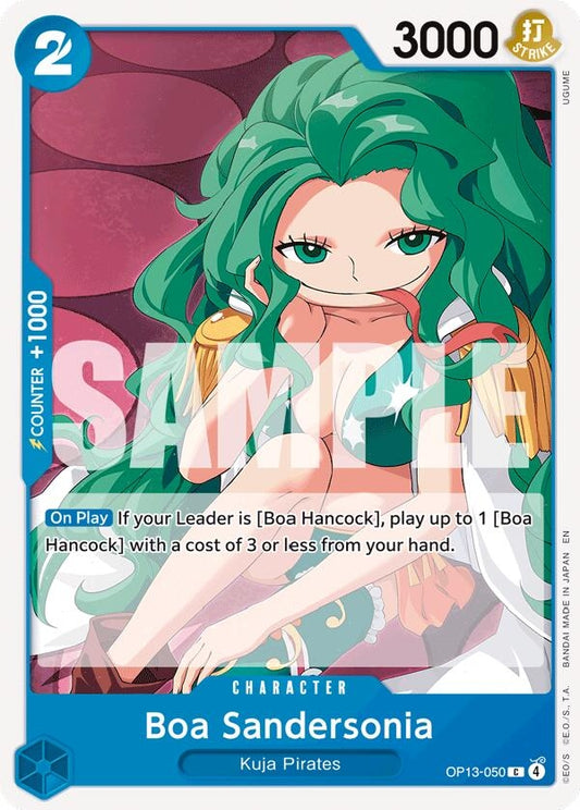 Image for Boa Sandersonia (OP13-050) (Carrying On His Will) - One Piece Card Game
