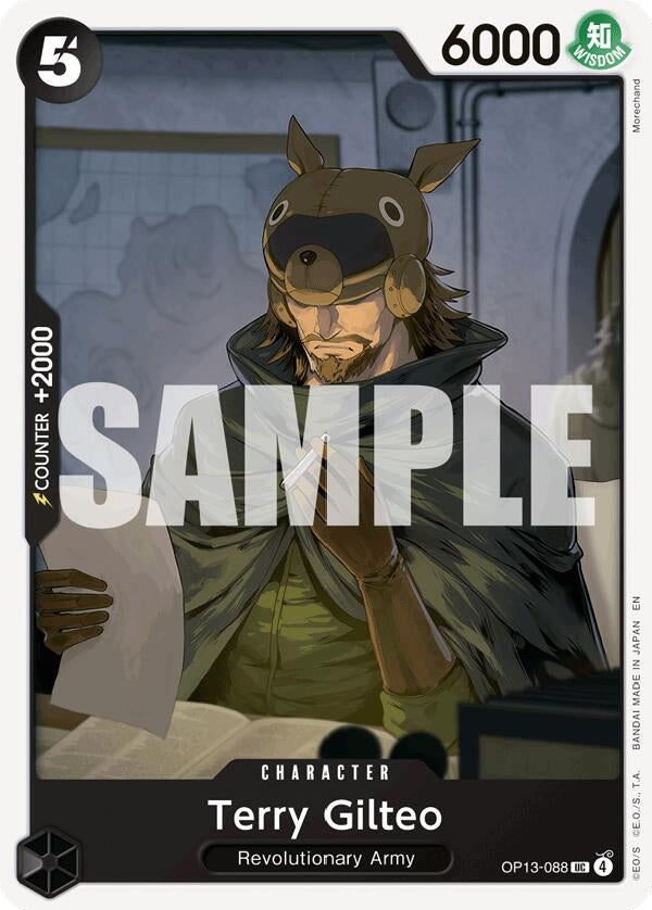 Image for Terry Gilteo (OP13-088) (Carrying On His Will) - One Piece Card Game