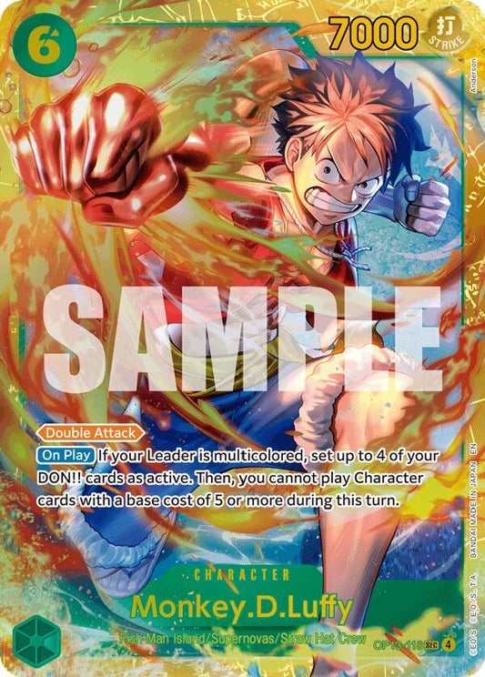 Image for Monkey.D.Luffy (118) (OP13-118) (Carrying On His Will) - One Piece Card Game