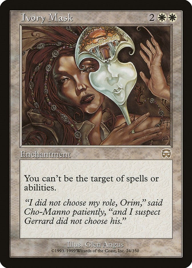 Image for Ivory Mask (24) (Mercadian Masques) - Magic: The Gathering