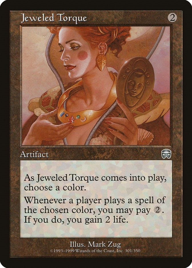 Image for Jeweled Torque (301) (Mercadian Masques) - Magic: The Gathering