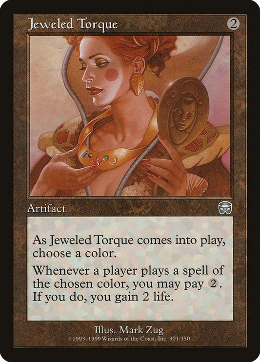 Image for Jeweled Torque (301) (Mercadian Masques) - Magic: The Gathering
