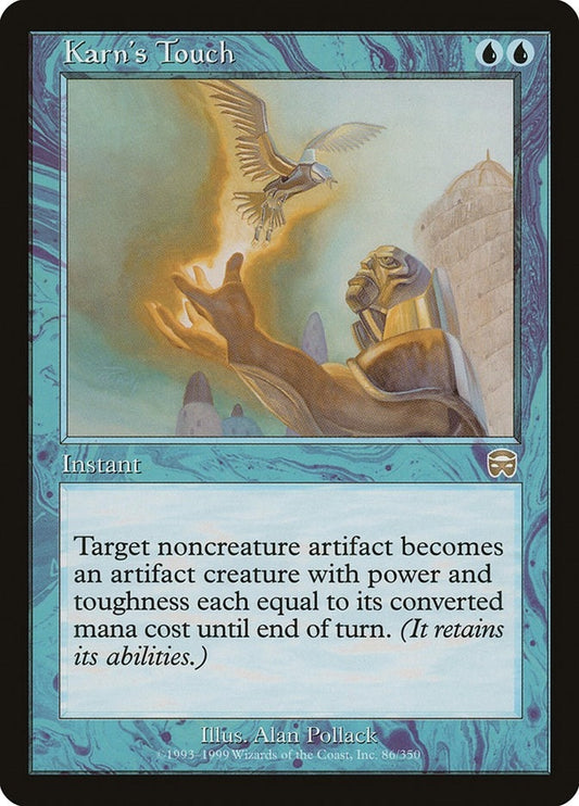 Image for Karn's Touch (86) (Mercadian Masques) - Magic: The Gathering