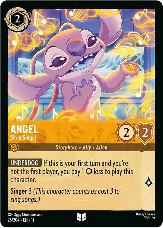 Image for Angel - Siren Singer (25/204) (Winterspell) - Disney Lorcana