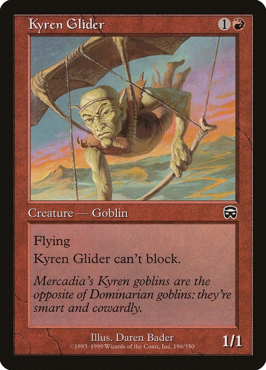 Image for Kyren Glider (196) (Mercadian Masques) - Magic: The Gathering