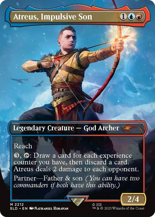 Image for Atreus, Impulsive Son (2212) (Secret Lair Drop Series) - Magic: The Gathering