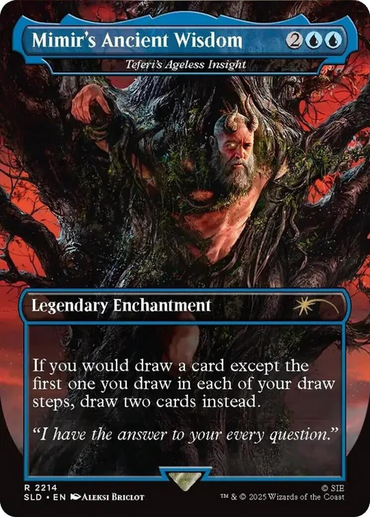 Image for Mimir's Ancient Wisdom - Teferi's Ageless Insight (2214) (Secret Lair Drop Series) - Magic: The Gathering