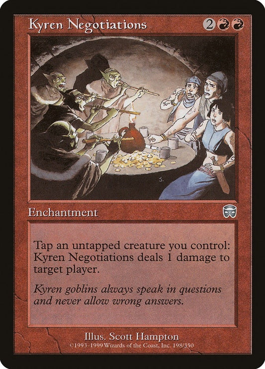 Image for Kyren Negotiations (198) (Mercadian Masques) - Magic: The Gathering