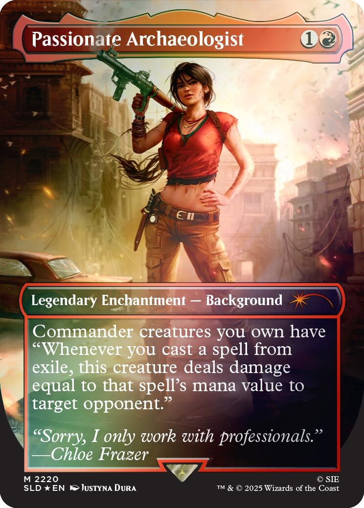 Image for Passionate Archaeologist (Rainbow Foil) (2220) (Secret Lair Drop Series) - Magic: The Gathering