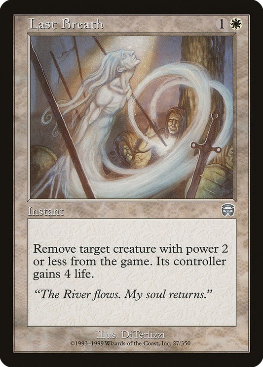 Image for Last Breath (27) (Mercadian Masques) - Magic: The Gathering