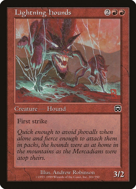 Image for Lightning Hounds (201) (Mercadian Masques) - Magic: The Gathering