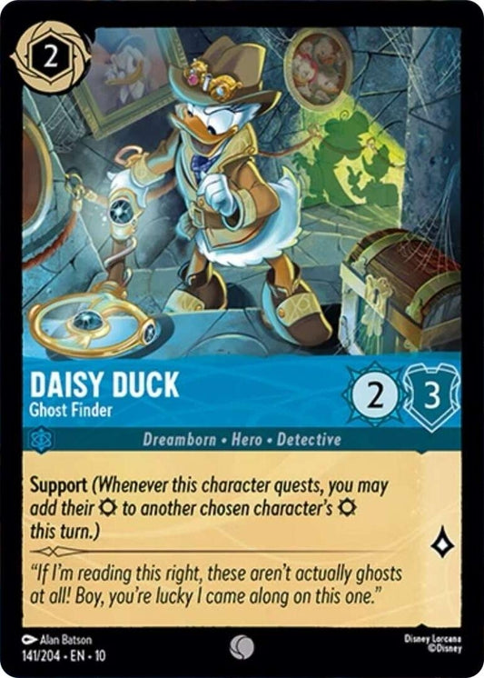Image for Daisy Duck - Ghost Finder (141/204) (Whispers in the Well) - Disney Lorcana